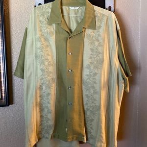 Tommy Bahama Silk Hawaiian Button Down Shirt